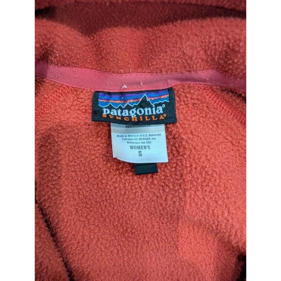 Patagonia Vest Women Small Synchilla Fleece Vest Jacket 25165 Vintage - Picture 7 of 11
